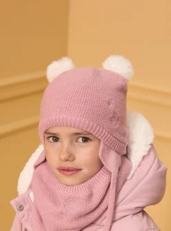 Beany, Scarf, Gloves-Sergent Major Baby rose BEANY