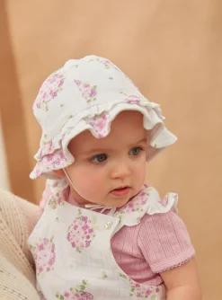 Hat, Mittens | Hat, Headband, Scarf-Sergent Major Beanie hat in double cotton gauze