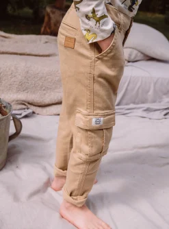 Trousers, Jeans-Sergent Major Beige cargo pants