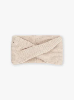 Hats, Scarves, Gloves | Hats, Scarves, Gloves-Sergent Major Beige knitted snood