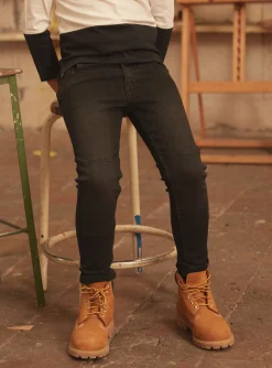 Trousers, Jeans-Sergent Major Black denim JEANS