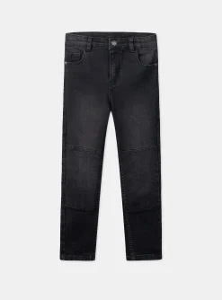 Trousers, Jeans-Sergent Major Black denim JEANS