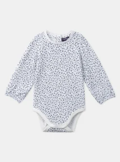 Romper, Jumpsuit & Outfit | Romper, Jumpsuit & Outfit-Sergent Major Blue and ecru bodysuit and pinafore dress set