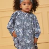 Dress | Dress-Sergent Major Blue and white floral print dress