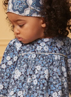 Dress | Dress-Sergent Major Blue and white floral print dress