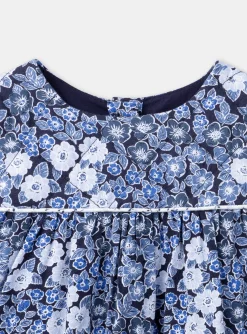 Dress | Dress-Sergent Major Blue and white floral print dress