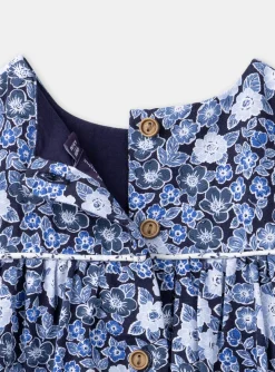 Dress | Dress-Sergent Major Blue and white floral print dress