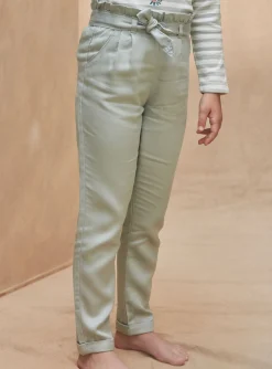 Trousers, Jeans And Legging-Sergent Major Blue green PANTS