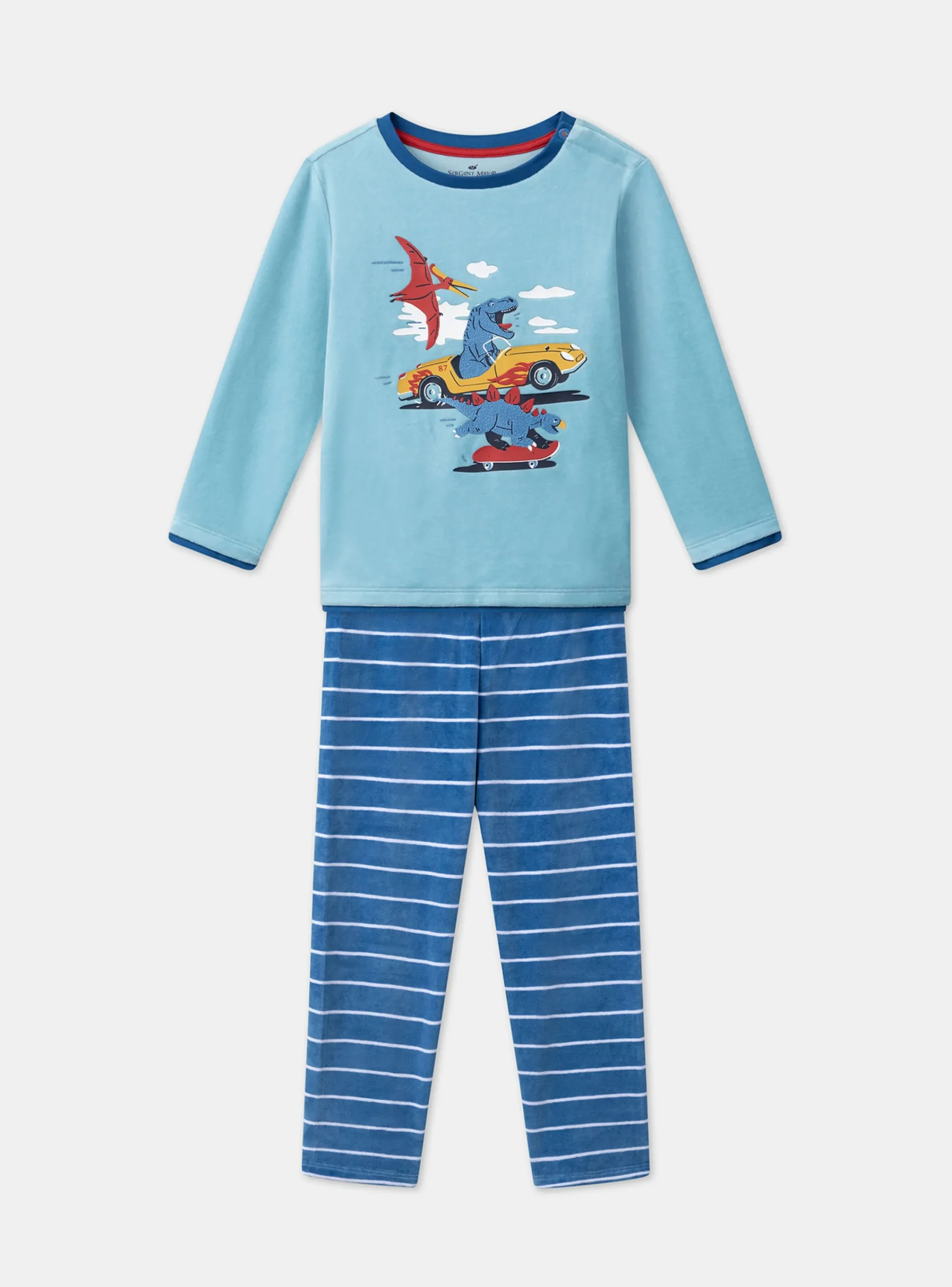 Pajamas-Sergent Major Blue PYJAMA