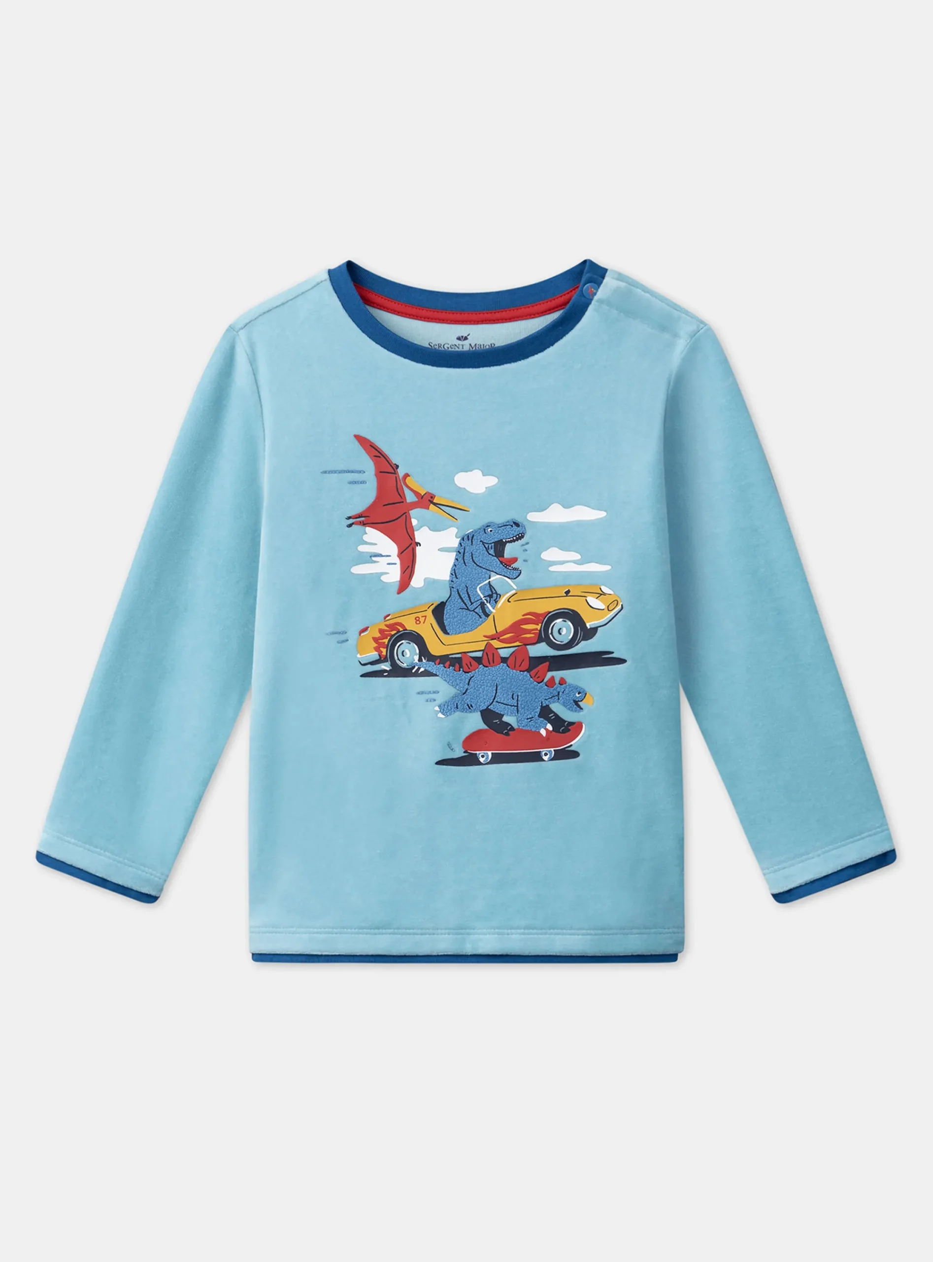Pajamas-Sergent Major Blue PYJAMA