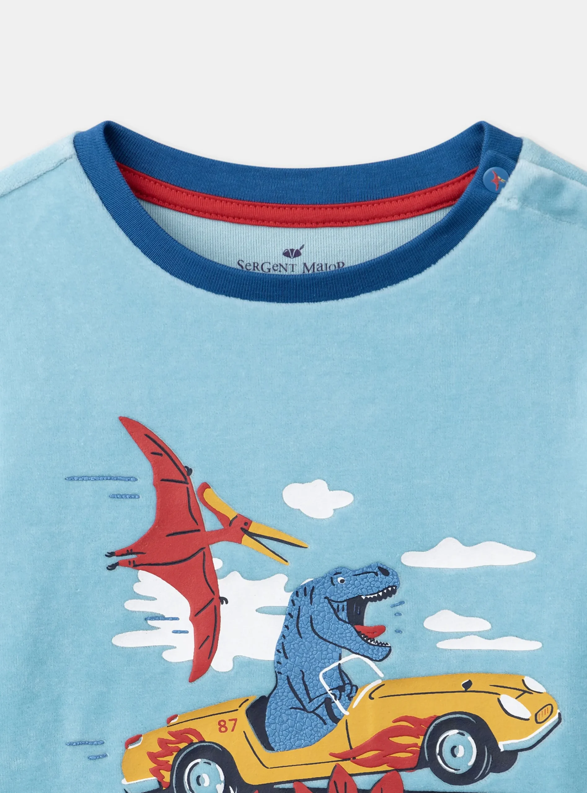 Pajamas-Sergent Major Blue PYJAMA