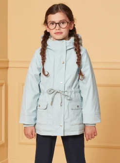 Coat, Parka, Jacket-Sergent Major Blue RAINCOAT