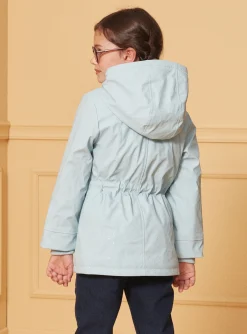 Coat, Parka, Jacket-Sergent Major Blue RAINCOAT