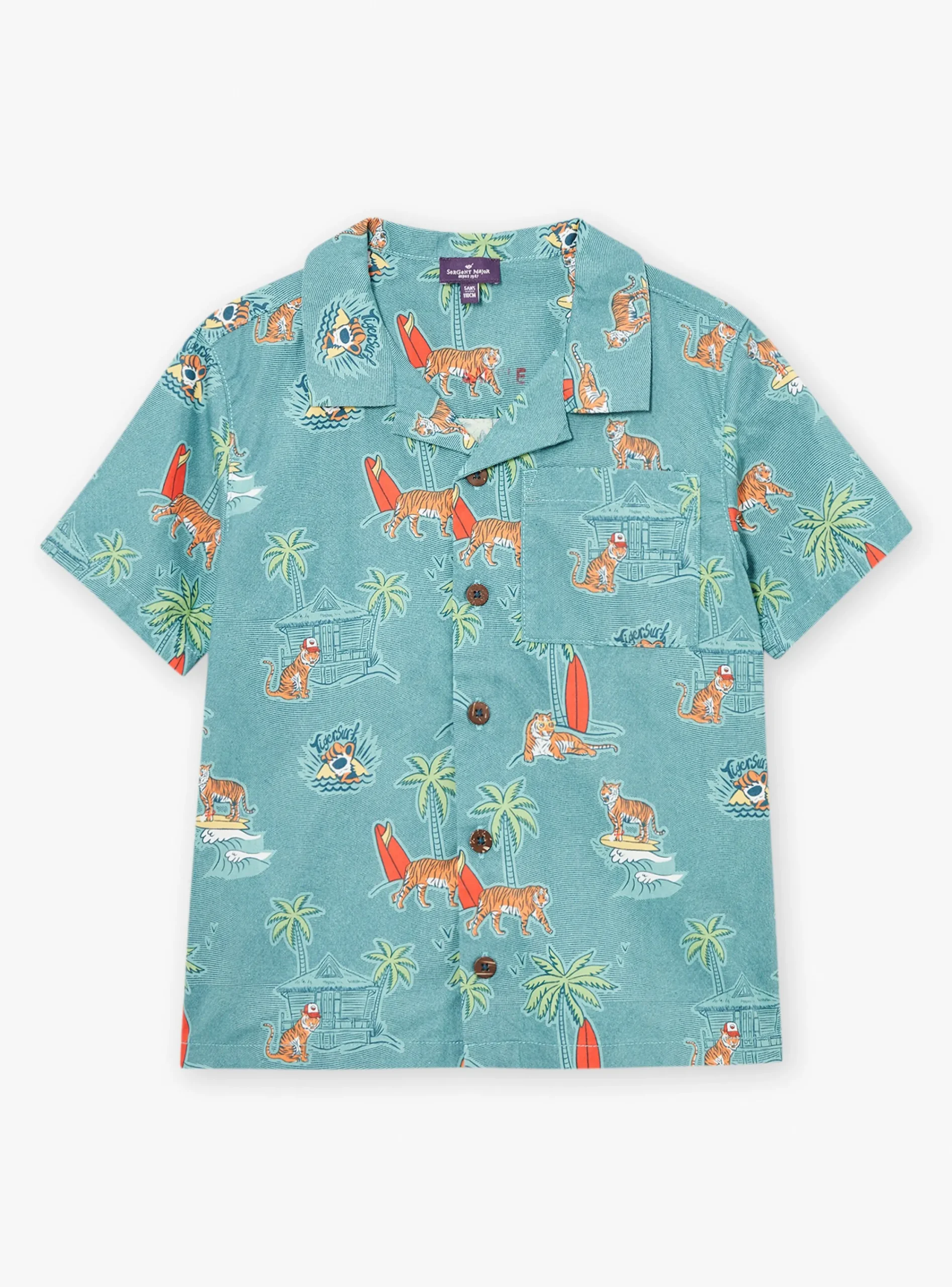 Shirt-Sergent Major Blue SHIRT