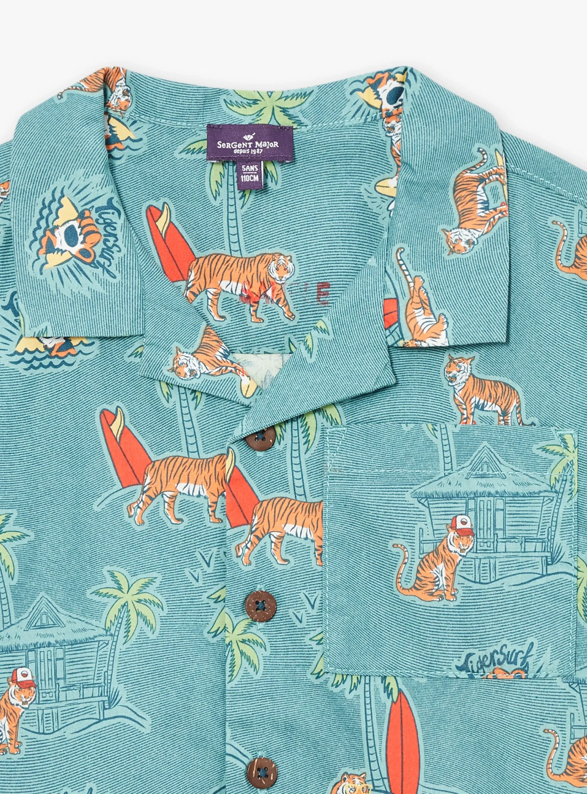 Shirt-Sergent Major Blue SHIRT