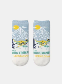 Underwear & Socks-Sergent Major Blue sky ANTI-SKID SOCKS