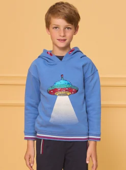 Knitwear, Sweater, Cardigan-Sergent Major Blue SWEAT SHIRT