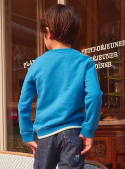 Knitwear, Sweater, Cardigan-Sergent Major Blue SWEAT SHIRT