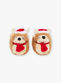 Shoes-Sergent Major Brown SLIPPERS 3D