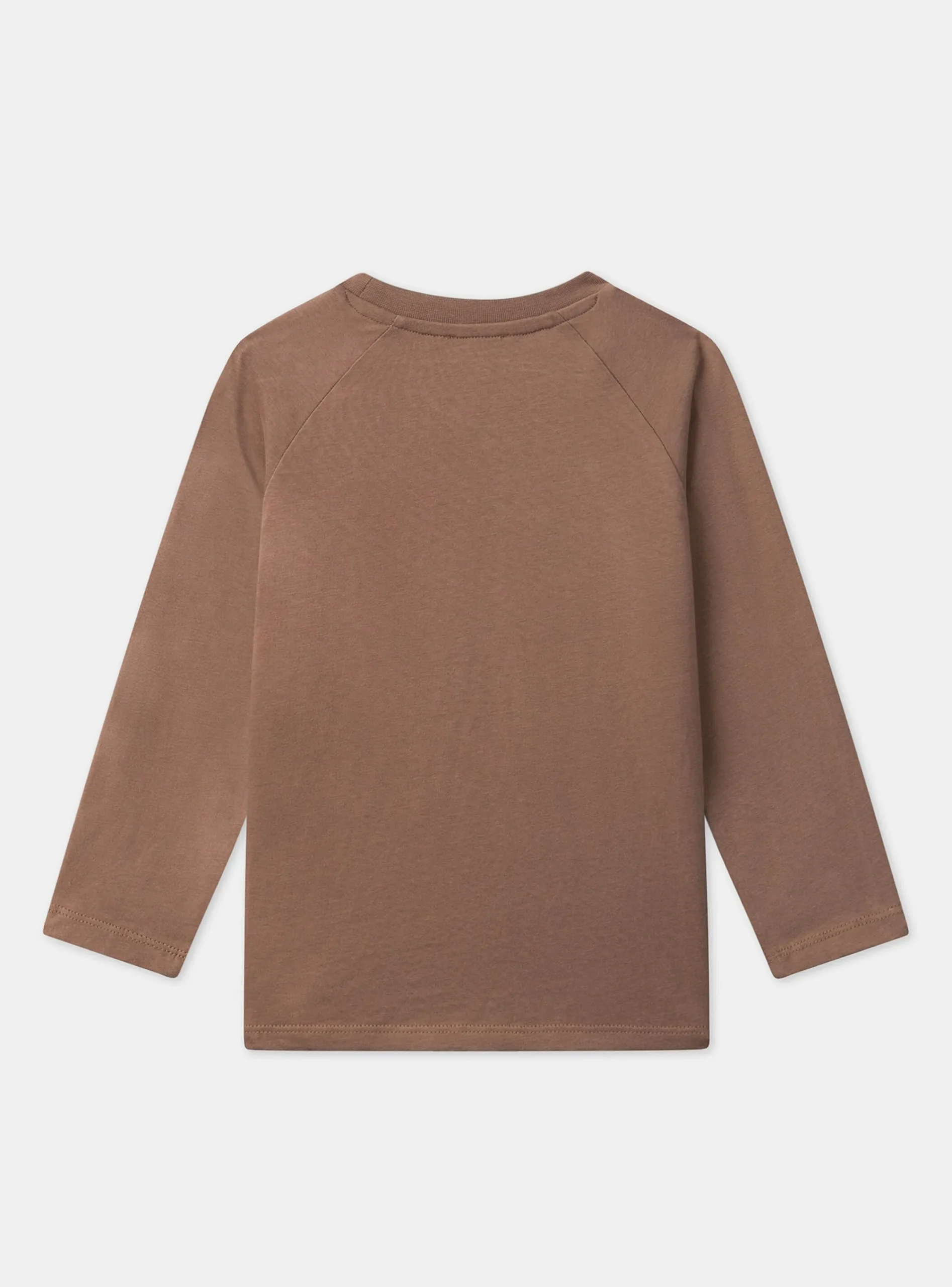 T-shirt, Polo Shirt-Sergent Major Brown TEE SHIRT LS