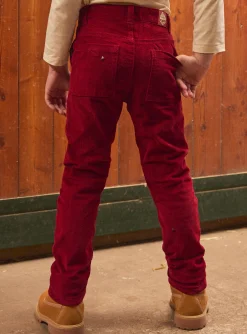 Trousers, Jeans-Sergent Major Burgundy PANTS
