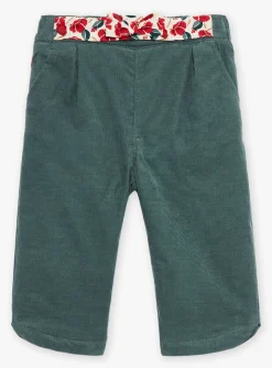 Trousers, Jeans | Trousers, Jeans-Sergent Major Clay green corduroy pants
