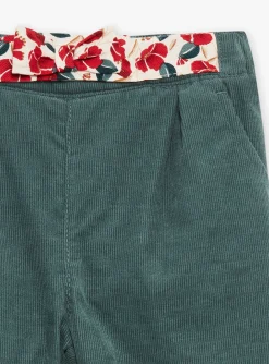 Trousers, Jeans | Trousers, Jeans-Sergent Major Clay green corduroy pants
