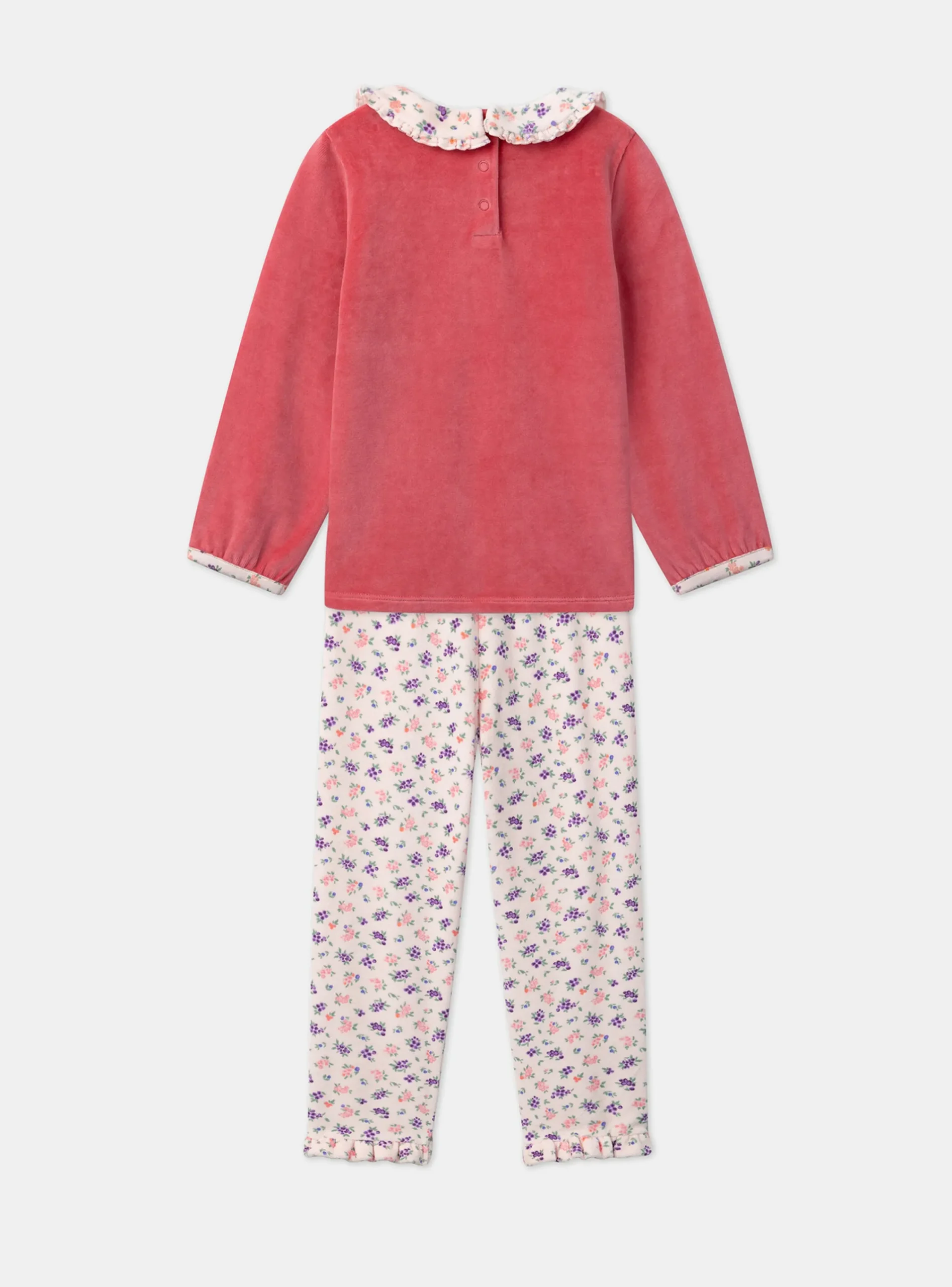 Pajamas-Sergent Major Dark coral PYJAMA