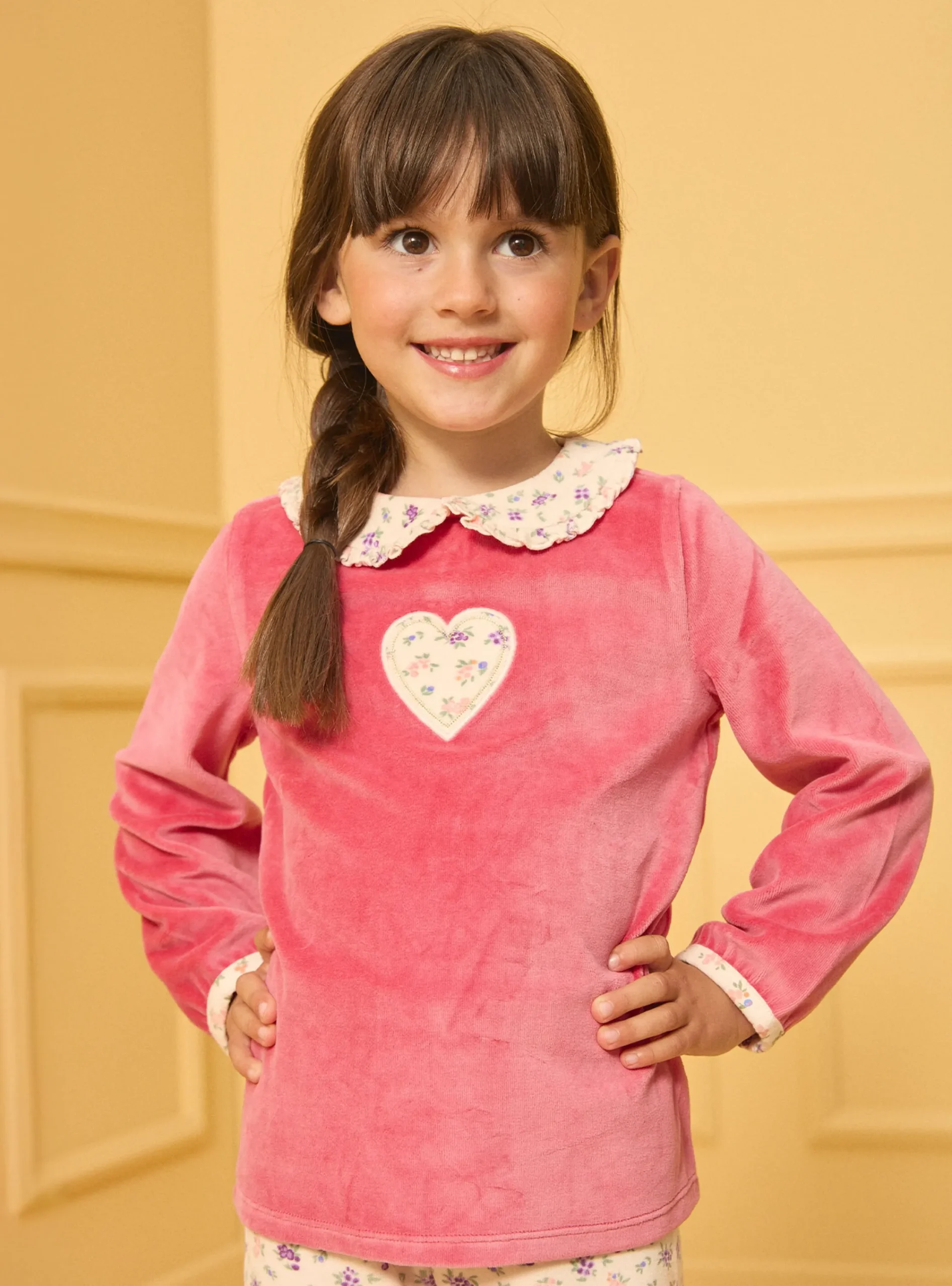 Pajamas-Sergent Major Dark coral PYJAMA