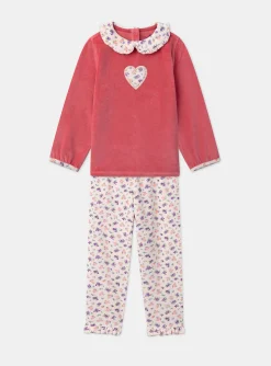 Pajamas-Sergent Major Dark coral PYJAMA