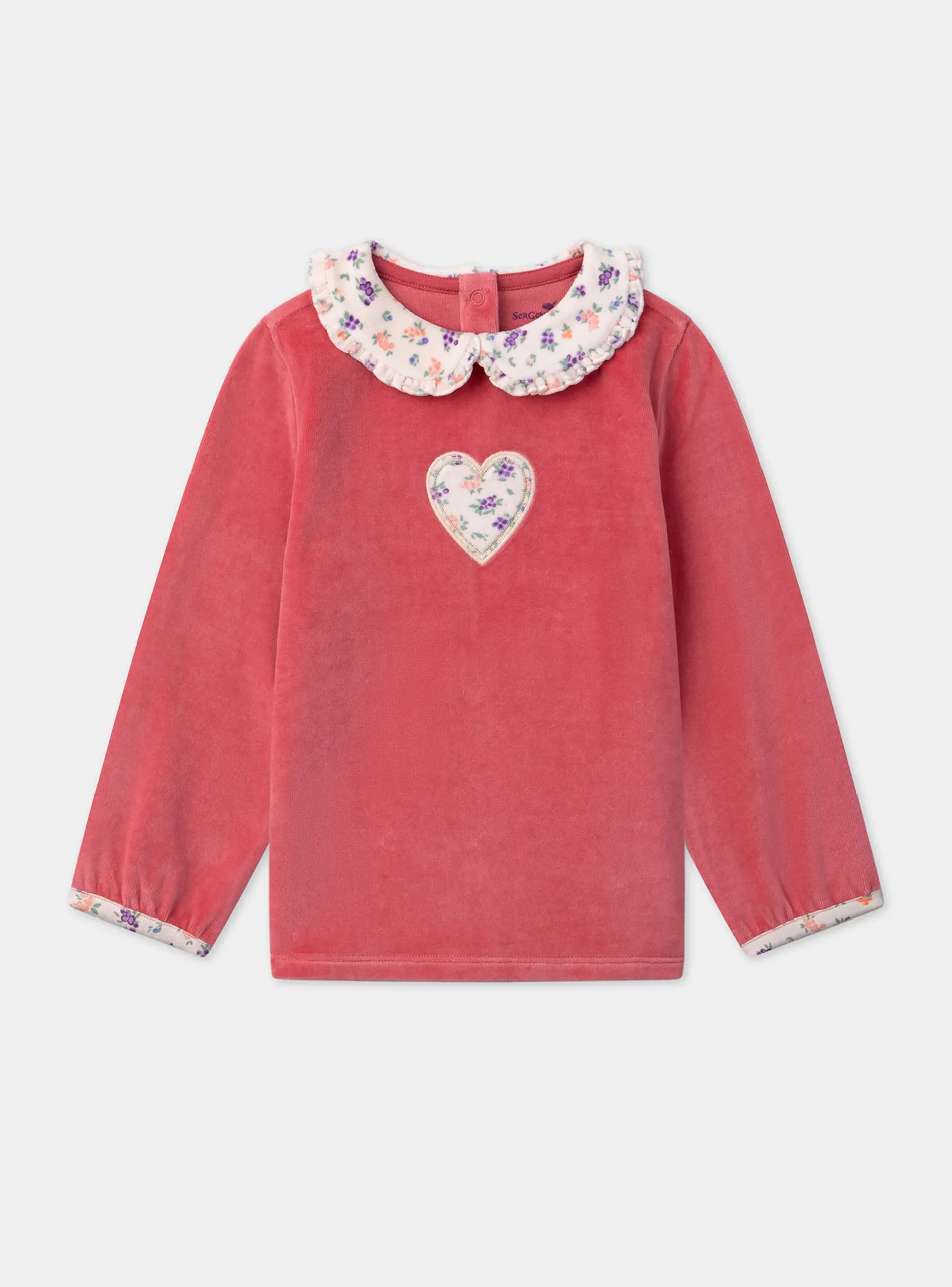 Pajamas-Sergent Major Dark coral PYJAMA