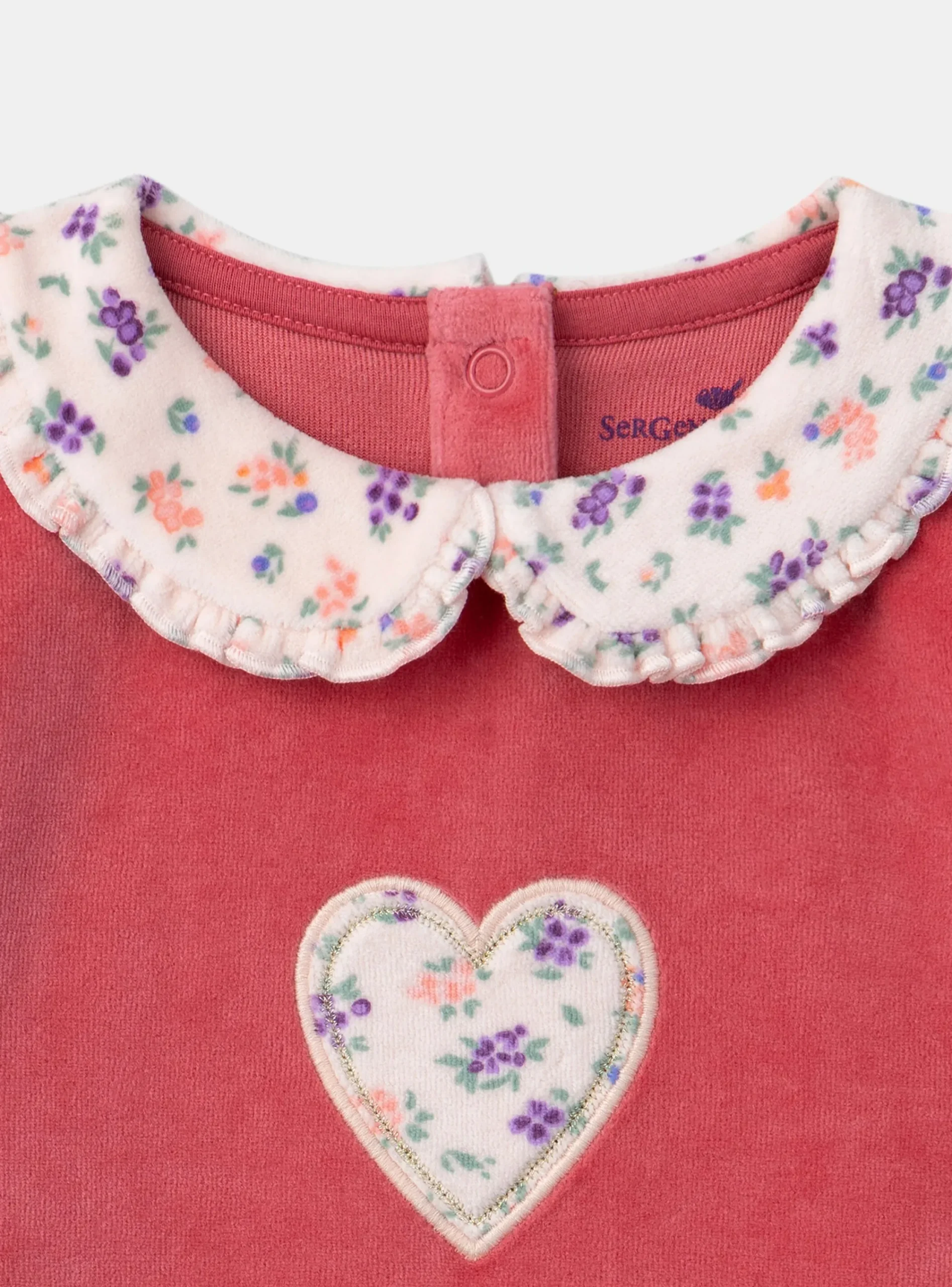 Pajamas-Sergent Major Dark coral PYJAMA