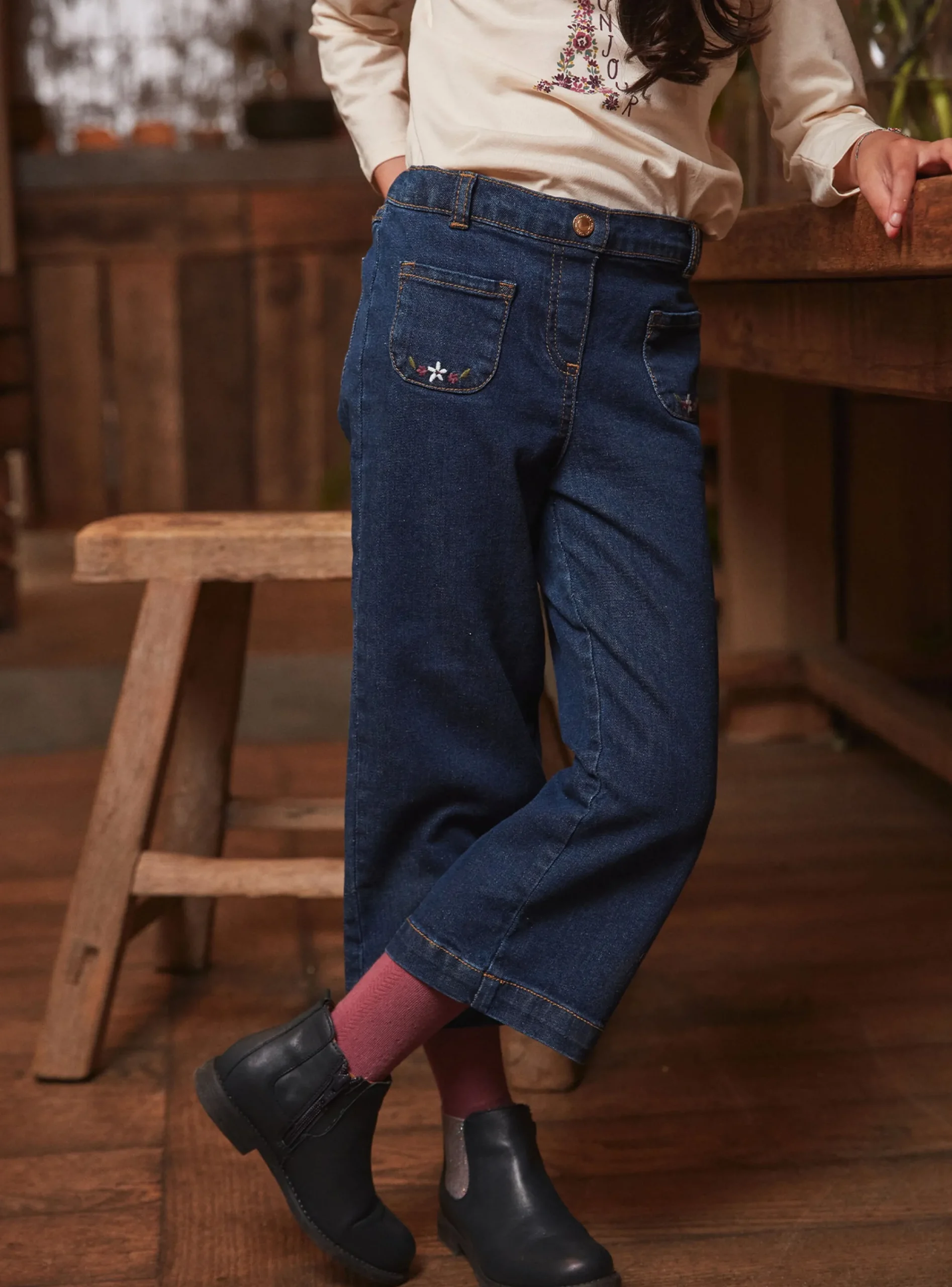 Trousers, Jeans And Legging-Sergent Major Dark denim JEANS