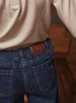 Trousers, Jeans And Legging-Sergent Major Dark denim JEANS