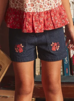 Skirt, Shorts-Sergent Major Dark denim SHORTS
