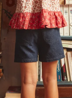 Skirt, Shorts-Sergent Major Dark denim SHORTS