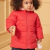 Coat, Jacket | Coat, Jacket-Sergent Major Dark orange DOWN JACKET