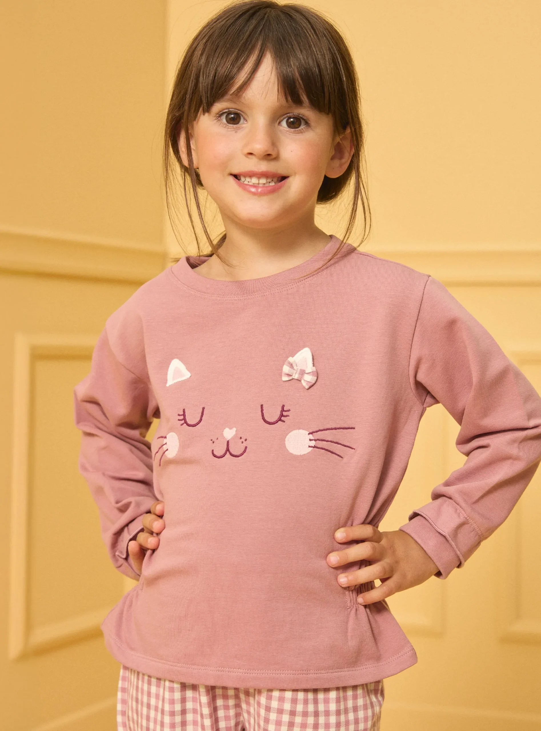 Pajamas-Sergent Major Dark parme PYJAMA