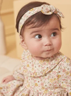 Suits And Ensembles-Sergent Major Dress, pants and headband set, ecru