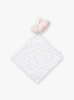 Toys-Sergent Major Ecru and pink bird birth cuddly toy