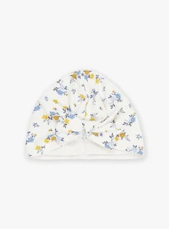 Hats, Scarves, Gloves | Hats, Scarves, Gloves-Sergent Major Ecru hat with floral print