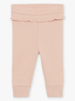 Suits And Ensembles-Sergent Major Ecru top, leggings and antique pink headband
