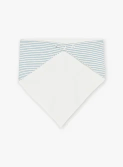 Suits And Ensembles-Sergent Major Ecru T-shirt, blue pants and ecru and blue bandana