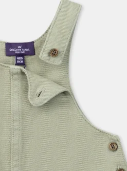 Dress | Dress-Sergent Major Embroidered clay-green chasuble dress