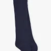 Socks & Tights | Socks & Tights-Sergent Major Fancy navy blue tights
