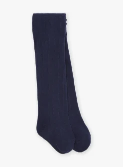 Socks & Tights | Socks & Tights-Sergent Major Fancy navy blue tights