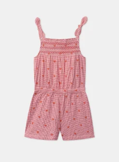 Dress-Sergent Major Gingham Heart Playsuit