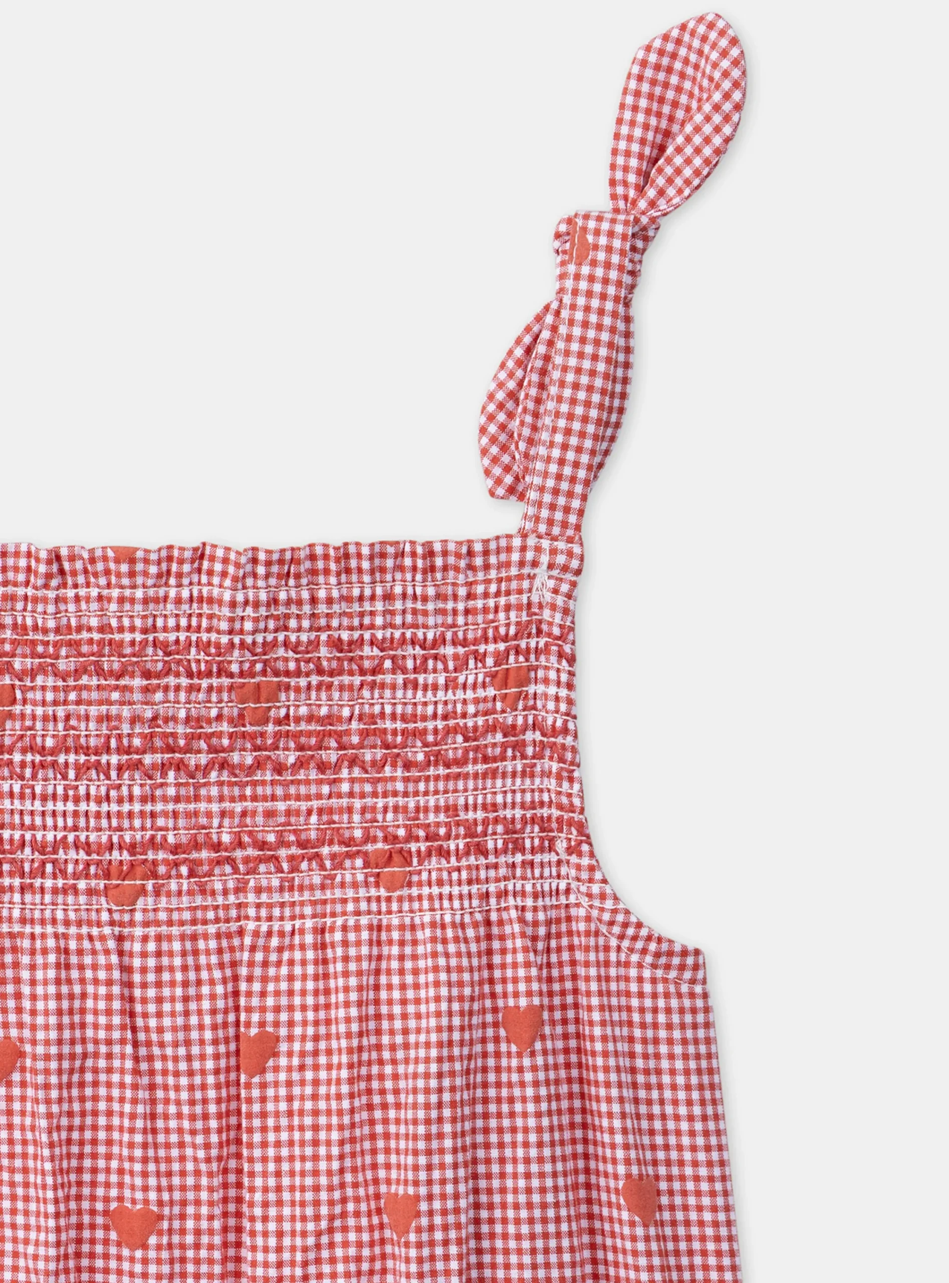 Dress-Sergent Major Gingham Heart Playsuit