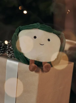 Toys & Softies-Sergent Major Green cauliflower plush