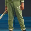 Sweatpants-Sergent Major Green JOGGING PANTS